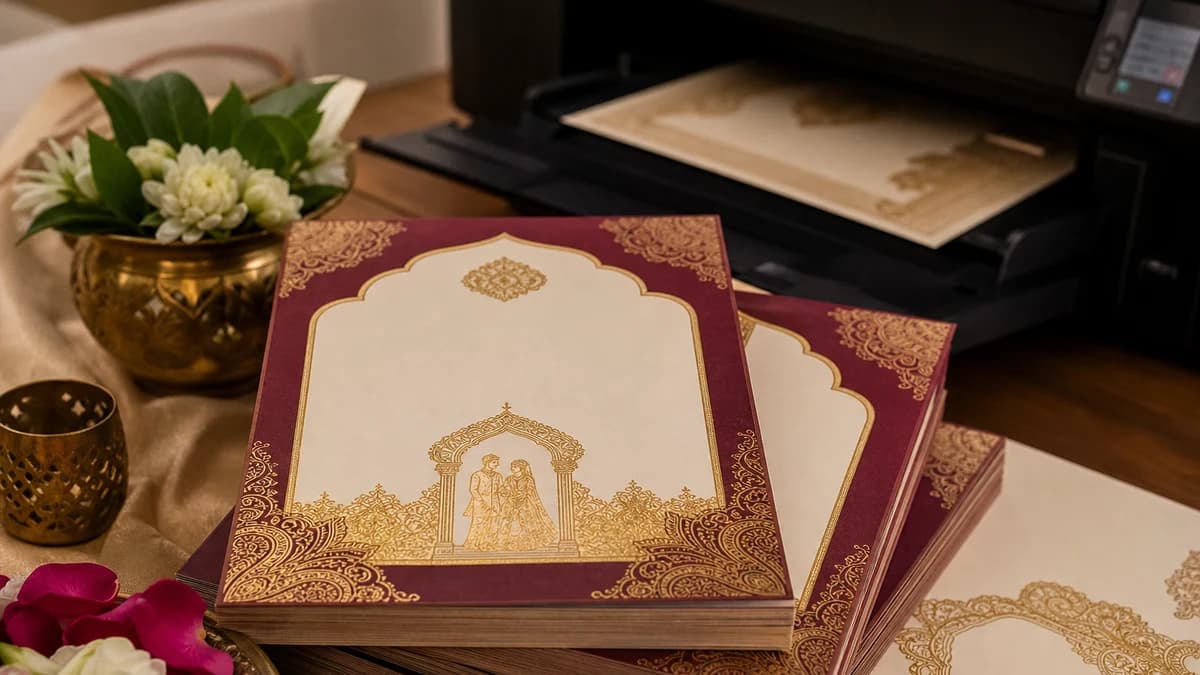 Print-Ready Wedding Invitation PDF: Size, Resolution & Paper Guide