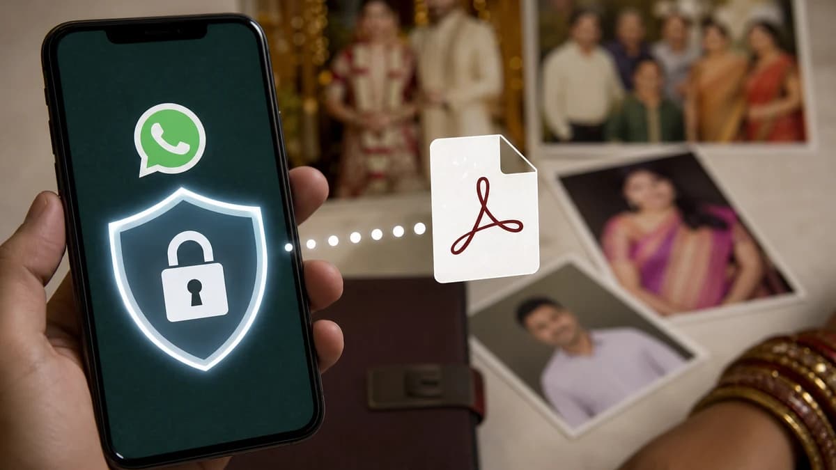 How to Securely Share Your Matrimonial Biodata on WhatsApp (Avoid PDF Misuse)